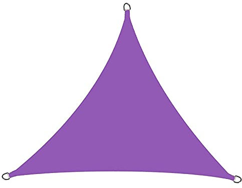 BAILR Voile D'ombrage 4x4x4m, Pare Soleil Terrasse Exterieur, Voile Dombrage Imperméable Triangle pour en Plein Air, Jardin & Terrasse, Pelouse, Decking Pergola