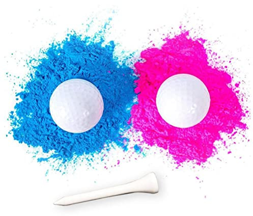 Bagima Palline da golf esplode, palline da golf esplode, palline divertenti che esplodono all'impatto, decorazione per feste di Natale di Halloween