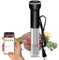 Sous Vide - Cocina Wifi, circulador de inmersión para Sous-Vide, cocina Suvee, máquina de Sous Vide con libro de cocina, temperatura y temporizador de precisión, 1000 W, sin ruido, resistente al agua