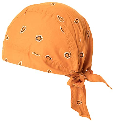 EMMEBi bandana d'été en coton pour bébé nouveau-né (Orange)