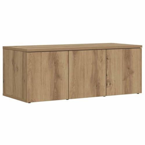 vidaXL TV-Schrank Artisan-Eiche 80x34x30 cm Holzwerkstoff