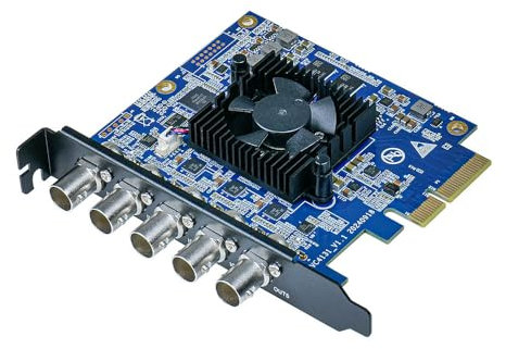 AVMATRIX VP51 5-CH SDI PCIe Capture Card - 3G-SDI I/O, 1080P60, Win/Linux, 24H Work, SDK Support, Live Stream/Video Conference