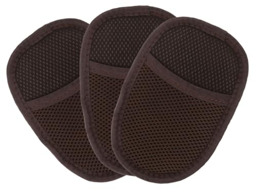 NOLITOY 3pcs Shoe Polish Applicator Gloves for Cleaning Cars and Clothes, Black Plush Multifunctional Shine Cloth for On-the-go Cleaning and Polishing