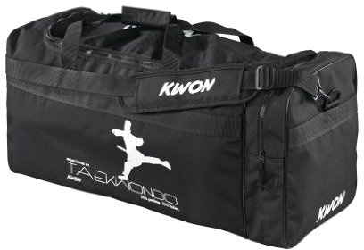 Kwon Trainingstasche Taekwondo, schwarz