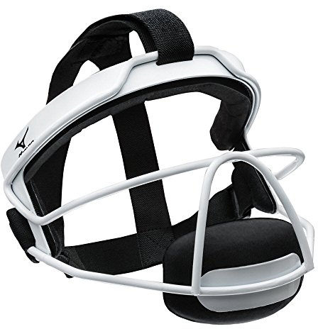 Mizuno Fielders Maske, weiß