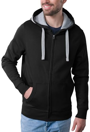 HRM Herren Jacket M Kapuzenpullover (1er Pack)