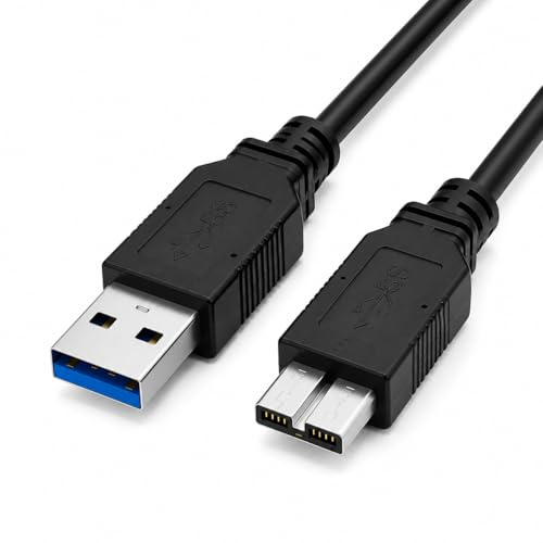 DragonTrading Replacement USB Cable Compatible with Nikon UC-E22 – Data Transfer Cord for Nikon D5, D500, D810, D810A, D850 DSLR Cameras – High-Speed USB 3.0 Type B Cable