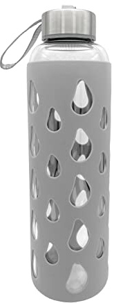 Trinkflasche Silikon Dummy 500ml Glas