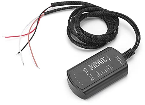 Akozon 9-in-1-LKW-Diagnose-, Diagnosewerkzeug-Emulator-Box-Zubehörersatz für Schwere -Fahrzeuge
