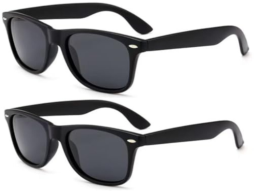 HNYSDZSW 2 PACK Luniks Correction Glasses, Vision Correction Astigmatism Glasses for vision improvement Unisex-(BLACK-MAU32)