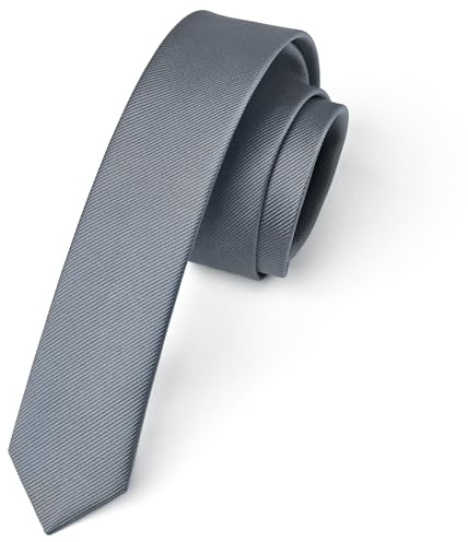 Enlision Herren Krawatte Schmal 4cm Einfarbig Seide Krawatten für Herren Schlips Hochzeit Party Klassische Formelle Elegante Krawatte Business