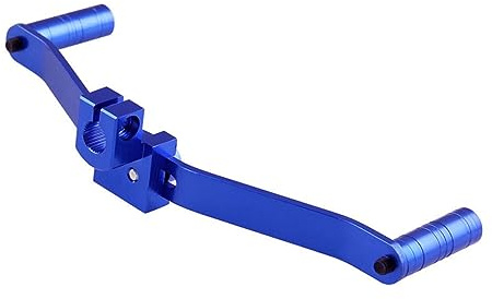 iplusmile palanca de cambios de doble cabeza motoazadas motos Pedal de palanca de cambios clavija de la palanca de cambios de la motocicleta palanca de palanca de cambios de Blue
