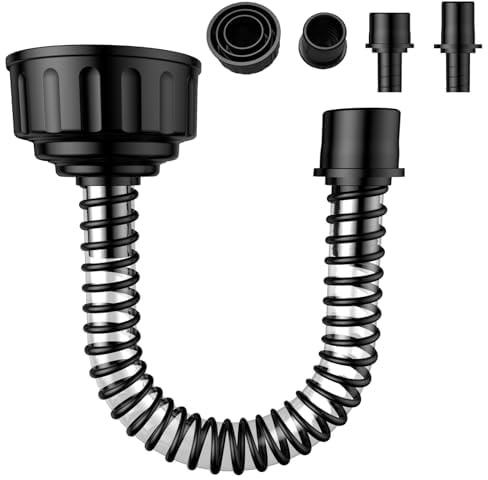 AC Drain Line Cleaner；AC Drain Line Cleaner Adapter Evacuates & Unclog AC Drain Line - HVAC to PVC AC Drain Line Cleaner Tool - Universal Fit AC Drain Line Unclogger - AC Drain Line Cleaning Tool