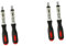 NUOBESTY 2 Set Cacciavite Cricchetto Angolare Regolabile Interfaccia Per Riparazioni Elettriche E Domestiche 2 Pezzi * 2