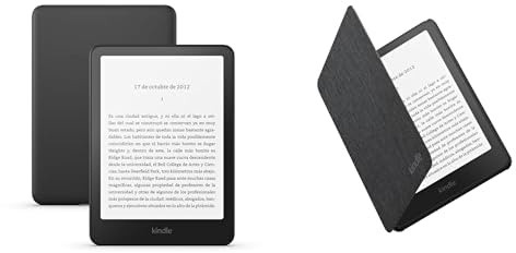 Amazon Kindle Paperwhite (2024 Release) - 16 Go - Sans publicités + Étui Tissu