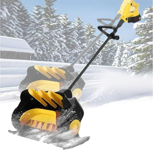 Spazzaneve elettrico senza fili, spazzaneve elettrico senza fili, strumento efficiente per la rimozione della neve con batteria e caricabatterie rapido