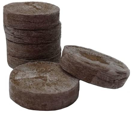 Nutley's Compost Plug Pellets Peat-Free Just Add Water (Quantity: 20, Size: 30mm)