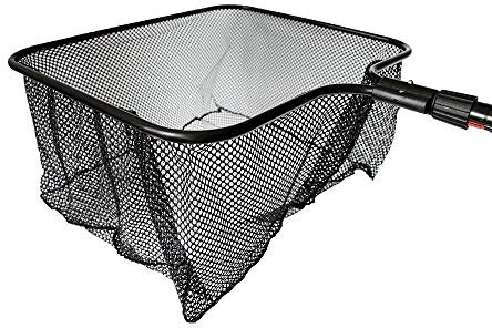 Pisces 16 Pond Fish Catch Net with Telescopic Handle - Up to 150cm Long Remove Debris Leaves and Dirt