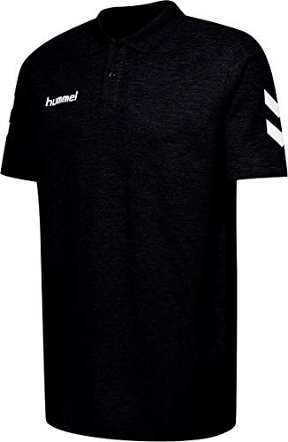 hummel Mover Poloshirt Kinder - Klassisches Polo Shirt Jungen & Mädchen - Unisex Tshirt mit Rippkragen - Hemd für Sport und Alltag - aus Baumwolle/Polyester - Normale Passform