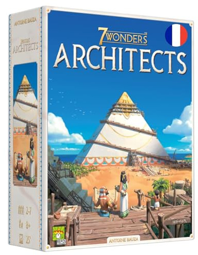 Asmodee - 7 Wonders Architects - Jeu de Société Famille - 2 à 7 Joueurs