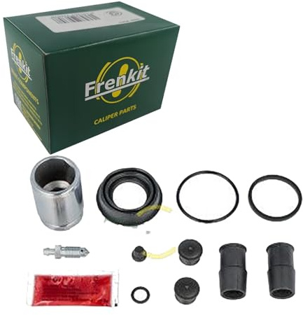 FRENKIT 238810 Bremssattel-Reparatursatz Hinten Kompatibel mit VW Golf 7 Schrägheck 5G1, BQ1, BE1, BE2 Golf 7 Variant BA5, BV5 T-Roc A11, FORD Kuga Mk2 DM2, AUDI A3 Sportback 8VA, 8VF | 238810 passend für A3 Q2 TT K