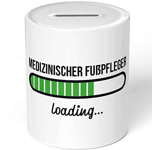 JUNIWORDS Spardose Sparbüchse, Medizinischer Fußpfleger Loading (6207468)