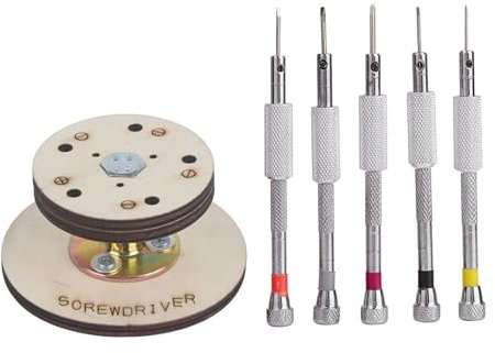 ANKROYU Schraubendreher Satz, Präzisions Schraubendreher Satz, Uhrmacher Schraubendreher Satz, Juwelier Schraubendreher Satz, Schmuck Brillen Uhr Reparatur Werkzeugsatz(Suit)