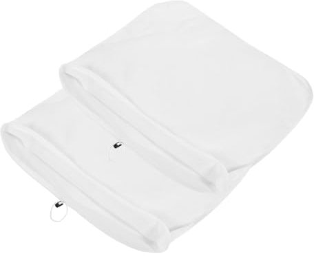 FUNOMOCYA 2stücke Feinmaschige Filterbeutel Mikron Wiederverwendbarer Nussmilchbeutel Mit Kordelzug Für Hausgebrauch Brauen Milch Saft Tee Filtern
