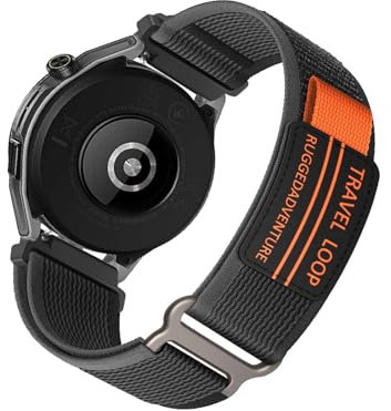 Nailon Correa para Amazfit Cheetah/Cheetah Pro Correa, Elástico Trenzado Nylon Banda con Ajustables Transpirable Resistente Deportivas Pulsera Compatible con Amazfit Cheetah/Cheetah Pro Correa (1)
