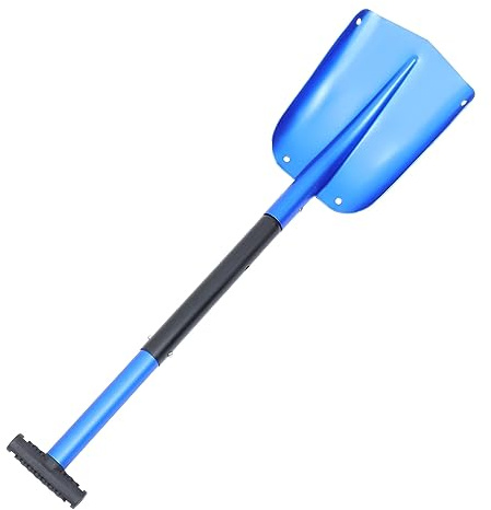 KONTONTY Pelle À Neige Pliable À Poignée Ergonomique Outil De Déneigement Robuste pour Une Utilisation Facile