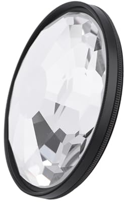 Kaleidoskop Prismen 77mm aus Glas für Kameraobjektiv | 1 Satz, Schwarz, Hohe Klarheit und Transparenz, für Fotografie und Landschaftsaufnahmen