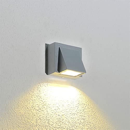 Prontoni murali moderni, luce murale europea 3W Sconcetti da parete per esterni per esterni lampada da parete a parete moderna per parete moderna da letto da letto da letto da letto per balcone patio