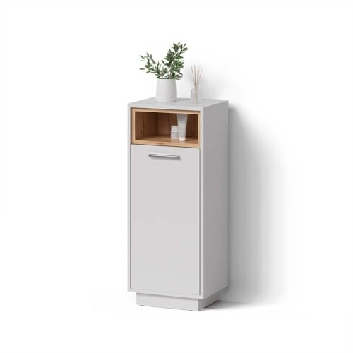 Livinity Midischrank Temo, Weiß, 30 x 93 cm