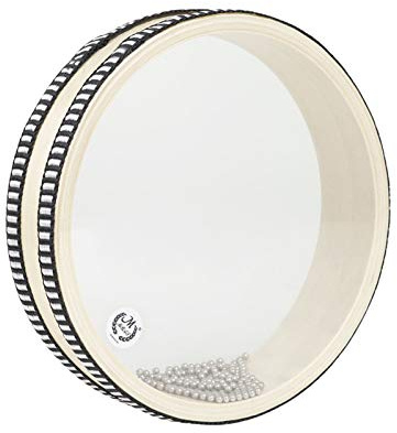 Ocean Drum, Wellentrommelinstrument, Sound Heilung 6 Zoll Transparente Frühpädagogisches Schlaginstrument für Kinder Jungen Mädchen