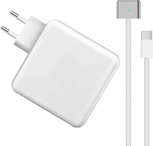 Caricatore Mac Book Air Pro, 96W M3 M4 Caricabatterie per MacBook Pro 16 14 M2 M3 M4 2022 2023 2024 2025 MacBook Air 13 15, A2681 A2442 A2941 A2779 A2991 A2441, con Cavo Intrecciato USB-C su T