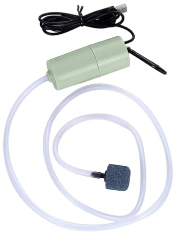 Bomba De Oxígeno Para Acuario – Oxigenación Instantánea, Bomba De Aire USB Enenchufable De Bajo Ruido Para Acuarios, Accesorios De Aire De Acuario | Para Pesca, Vehículo Doméstico, Camión De