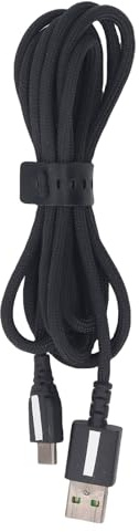 GOWENIC Cable de Carga de Mouse USB C Cable de Alimentación Duradero para Basilisk V3 Pro de 5.9 Pies de Longitud Plug and Play para Usuarios de Mouse Inalámbrico para Juegos