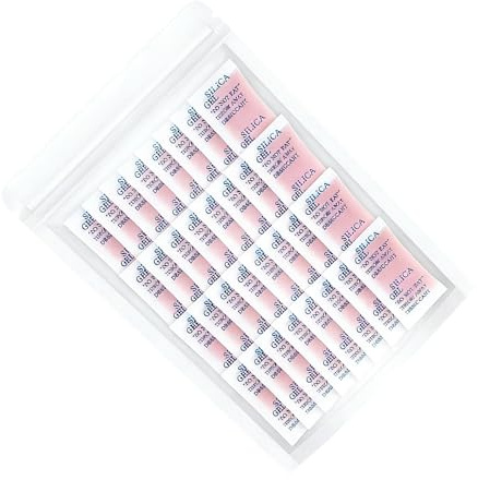 Sachets déshydratants,Absorbeur d'humidité réutilisable pour appareil photo - Sachets de gel de silice - Pour objectifs, photo, électronique, PC, imprimante 3D, maison, sous-sol, garage,