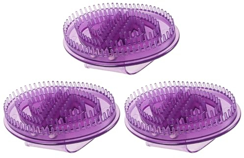 DASHUI 3 Stück Massagebürste Körper, Hautfreundlich Meridian Massagebürste mit Ergonomischem Design, für Muskelentspannung und Erholung