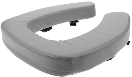 Genérico Elevador Wc Adulto Asiento Acolchado para Inodoro, Cojín Suave y Grueso, y Lavable, Adecuado para Baño Hogar y Personas Mayores