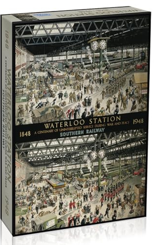 Gibson Jigsaw Puzzle - Waterloo Station - 1000 Puzzle Pieces