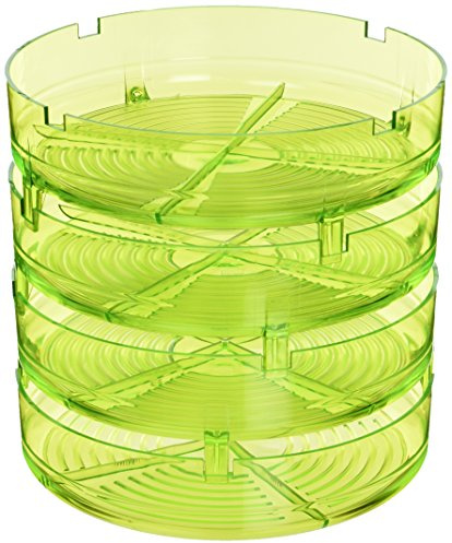 Geo Plus Germoir sans BPA, Vert, 20,5 x 20,5 x 23 cm
