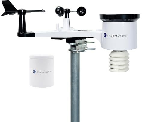 Ambient Weather WS-1553-IP Smart Wireless Weather Station with Remote Monitoring and Alerts