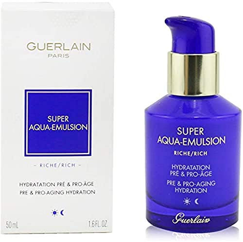 Guerlain Unisex SUPER Aqua Emulsion Rich 50ML, Transparent