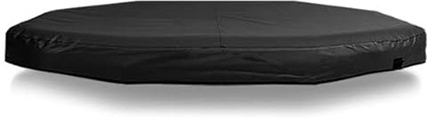 WAVE Swift Eco Foam Hot Tub, Compact Energy-Efficient Foam-Insulated Spa with 90 Bubble Jets & Integrated Heater, Easy Tool-Free Setup, Black