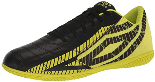 Umbro Herren Sala Z5 Futsal Schuh Sneaker, schwarz/gelb, 45 EU