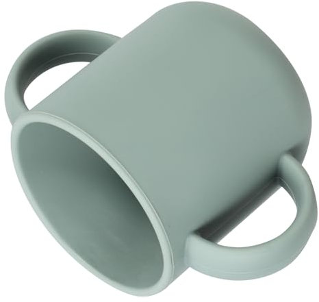VICASKY Vaso Antiderrame De Silicona Para Bebés Taza De Aprendizaje Doble Asa Vaso Entrenamiento Para Beber Niño Niña Pequeños