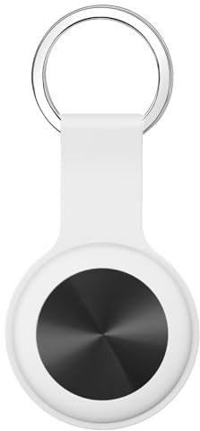 Ainiv Smart Tag, Tracker Tag Compatibile Con Android e iOS, IP67 Impermeabile Localizzatore Chiavi, Portata Fino A 50 M, Trova Oggetti Per Animali, Chiavi, Bagagli, Valigie, Portafogli, Nero