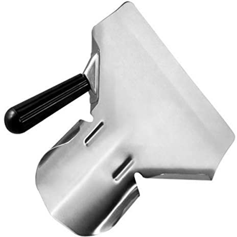 Ciieeo Pala De Acero Inoxidable Para Papas Fritas y Hielo, Mango Sencillo, Ligera y Práctica, Apta Para Cocina Doméstica y Comercial, Utensilio Versátil Para Servir y Empaquetar Alimentos