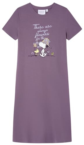 Women'secret Medium Nightdress Multilicense Nostalgia Snoopy Chemise de Nuit Femme (Lot de 1)